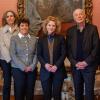 Group photo of Minister Holzleitner with the IIASA representatives
