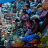 People in the central market of Guatemala City