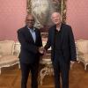 IIASA Director General Hans Joachim (John) Schellnhuber with Prof. Subra Suresh