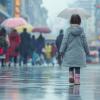 Girl with umbrella