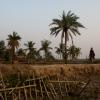 India dry river